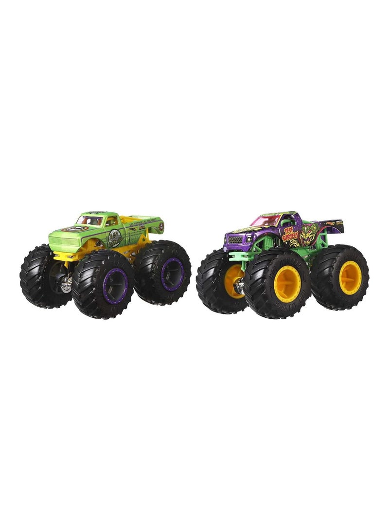 Hot Wheels Monster Trucks Demolition Doubles - 1 Piece Only, Assorted/ Style May Vary