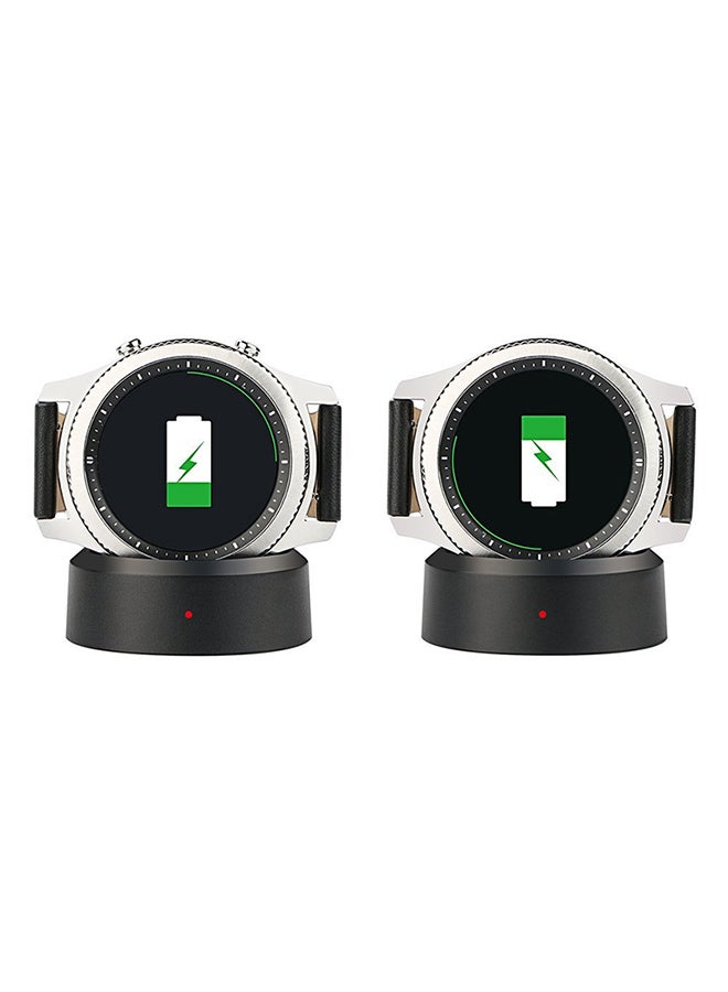 Wireless Charger For Samsung Gear S3 Classic/Gear S2 Black