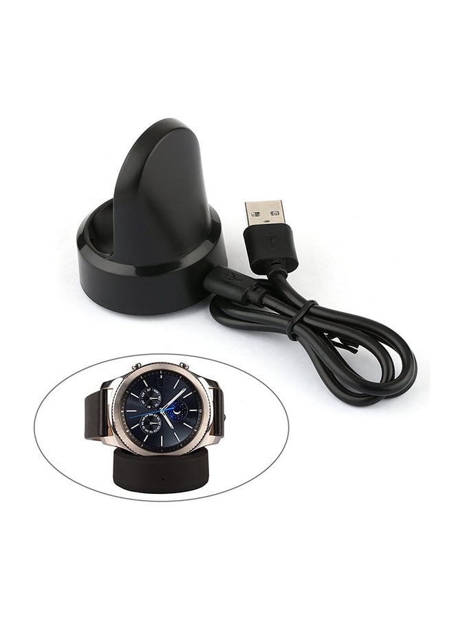 Charging Dock For Samsung Galaxy Gear S3 Black