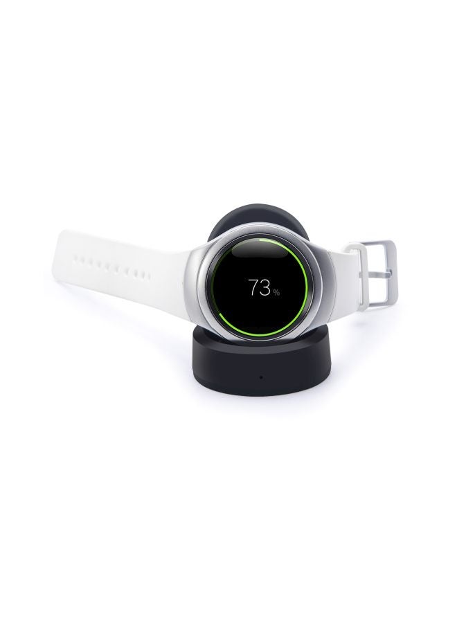 Wireless Charging Dock For Samsung Gear S3 And S2 Smartwatch Black