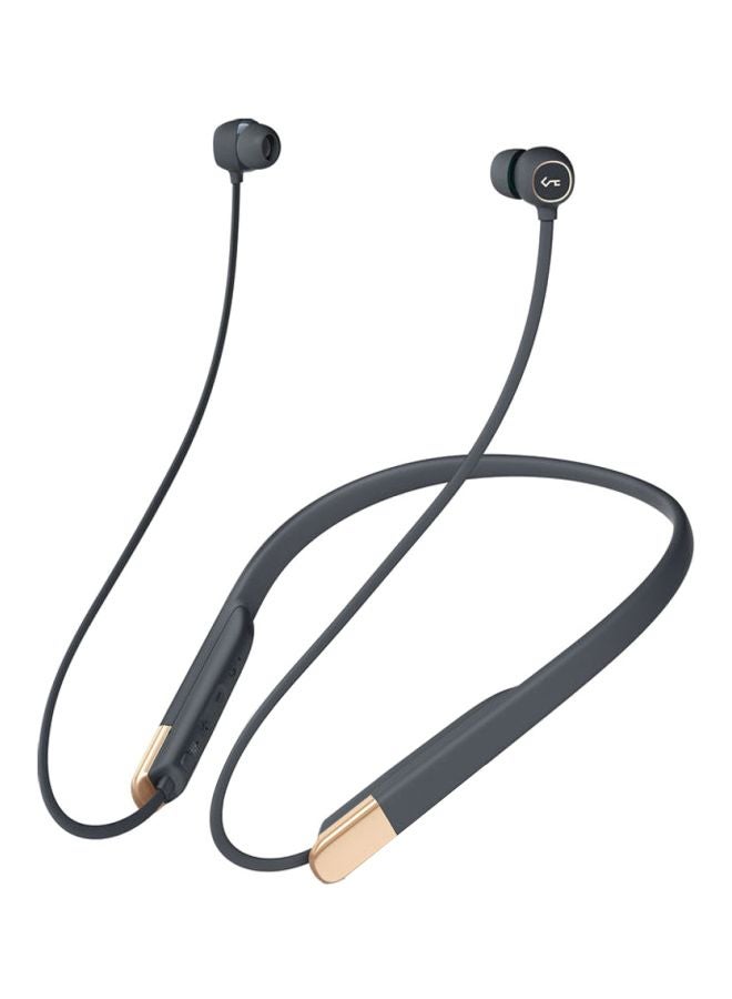 Bluetooth Neckband In-Ear Headsets With Mic Grey