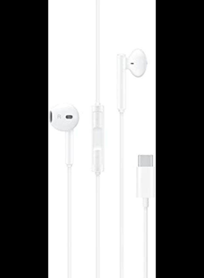 CM33 Wired In-Ear Headphones With Mic White