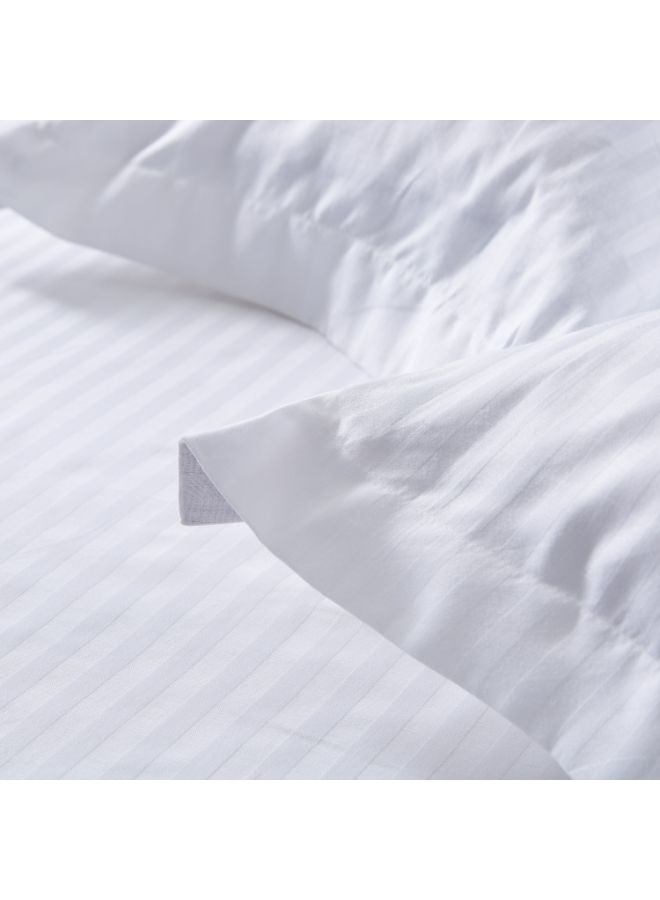 Hamilton Pillow Case with Flange Cotton White 210x50x75cm