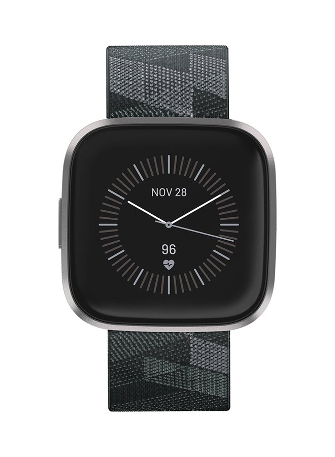 Versa 2 Special Edition (NFC) Smartwatch Smoke Woven/Mist Grey Aluminum