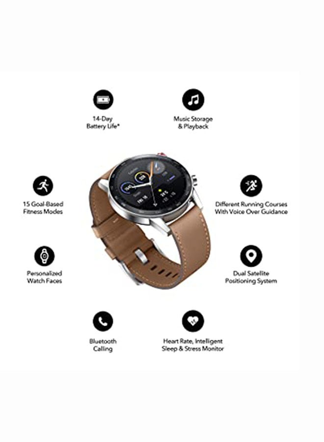 455 mAh Magic Watch 2 Flax Brown