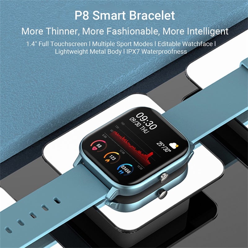 P8 Smart Bracelet 1.4 Grey