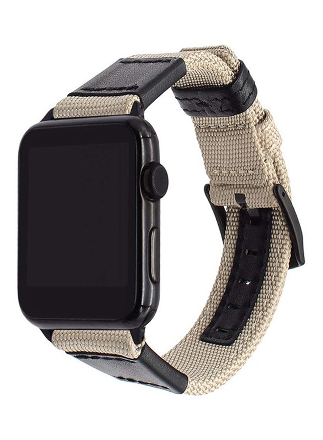 Replacement Band For Apple Watch Series 4/5 khaki