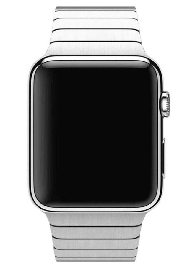 Replacement Steel Band For Apple Watch Series 3/4/5 Silver