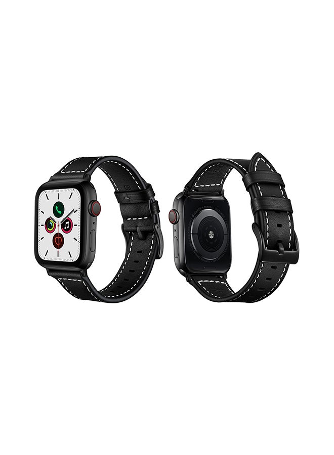 Replacement Band For Apple Watch Series 5/4/3/2/1 40/38mm Black