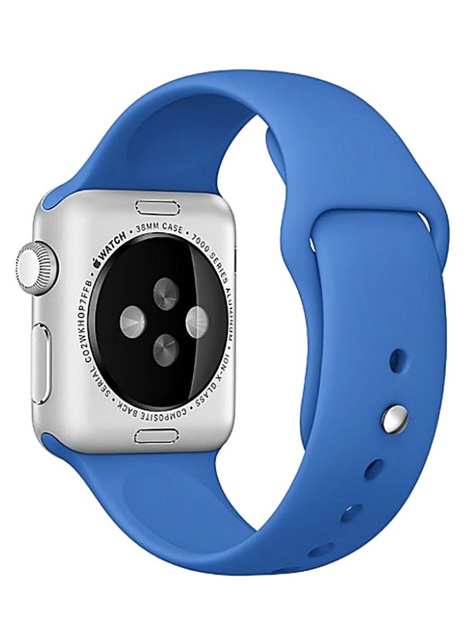 Replacement Band For Apple iWatch Series 5/4/3/2/1 42-44mm Royal Blue