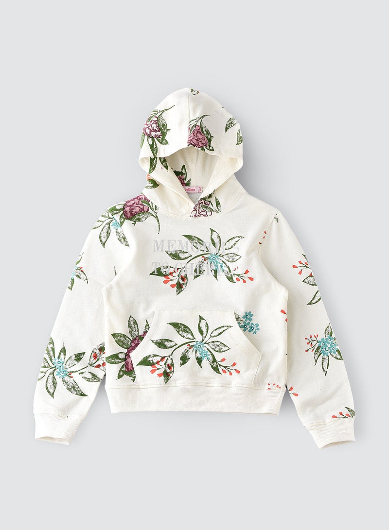 All over printed hoodie