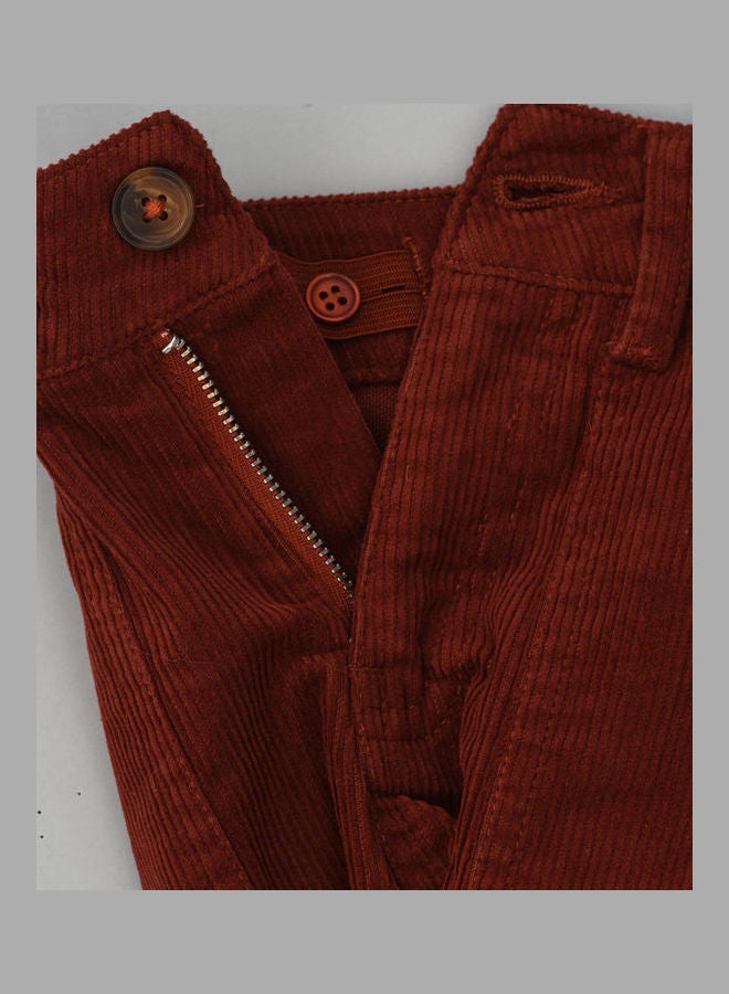 Woven Casual Pants Brown