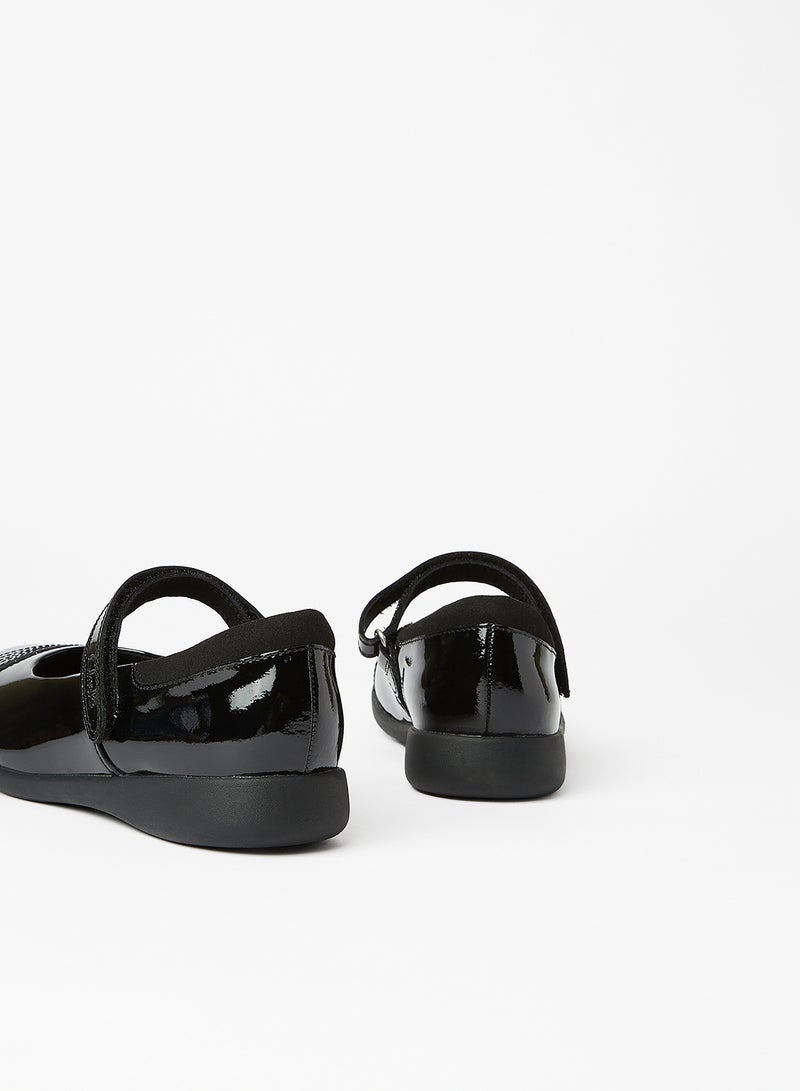 Kids Etch Beam Mary Janes Black