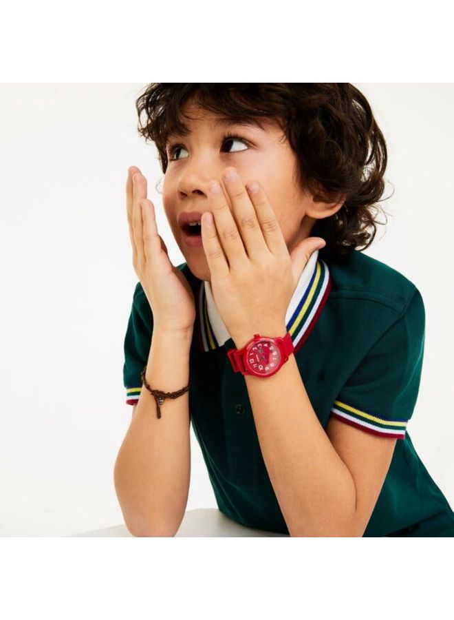Kids' L.12.12 Water Resistant Analog Watch 2030004 - 32 mm - Red