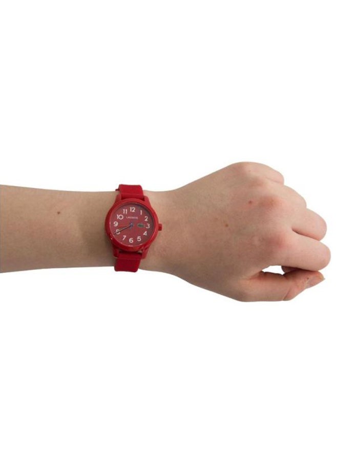 Kids' L.12.12 Water Resistant Analog Watch 2030004 - 32 mm - Red
