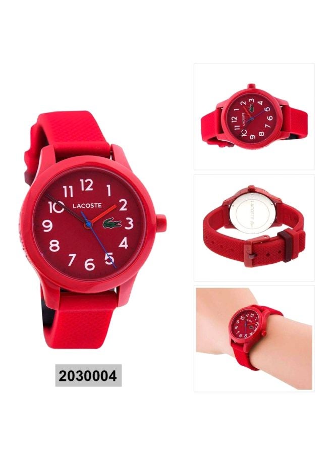 Kids' L.12.12 Water Resistant Analog Watch 2030004 - 32 mm - Red
