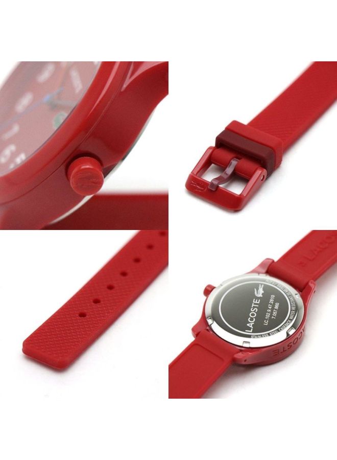 Kids' L.12.12 Water Resistant Analog Watch 2030004 - 32 mm - Red