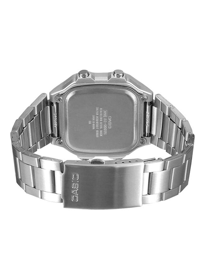 Men's Youth Series Quartz Analog-Digital Watch AE-1200WHD-1AVDF - 42 mm - Silver