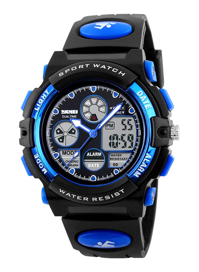 Boys' Sport Children Plastic Analog + Digital Watch 1163