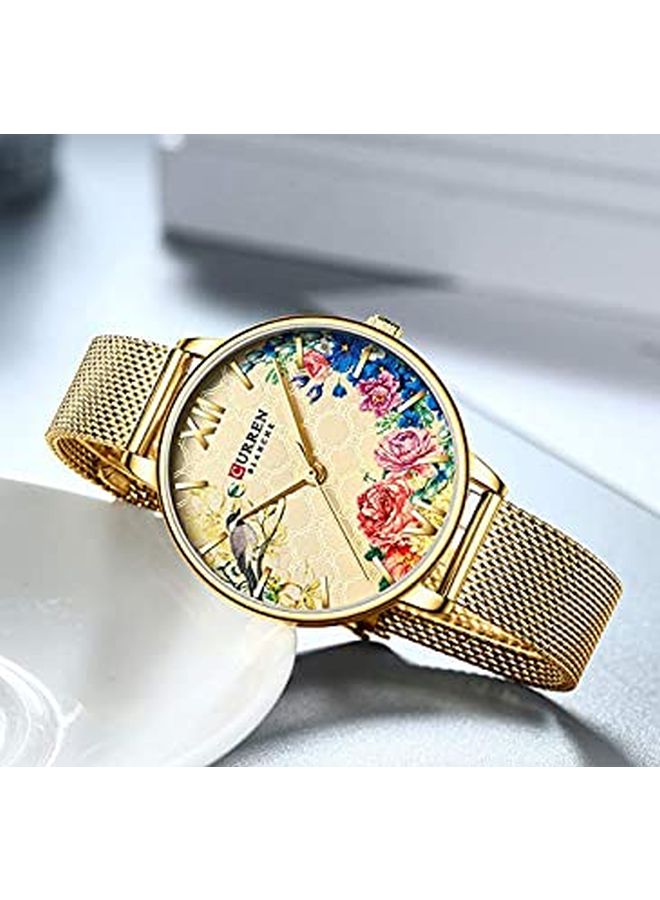 Girls' Metal Analog Watch C9059L-3