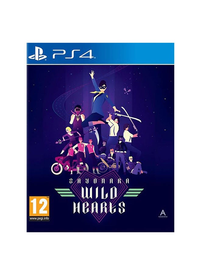 Sayonara Wild Hearts - (Intl Version) - Arcade & Platform - PlayStation 4 (PS4)