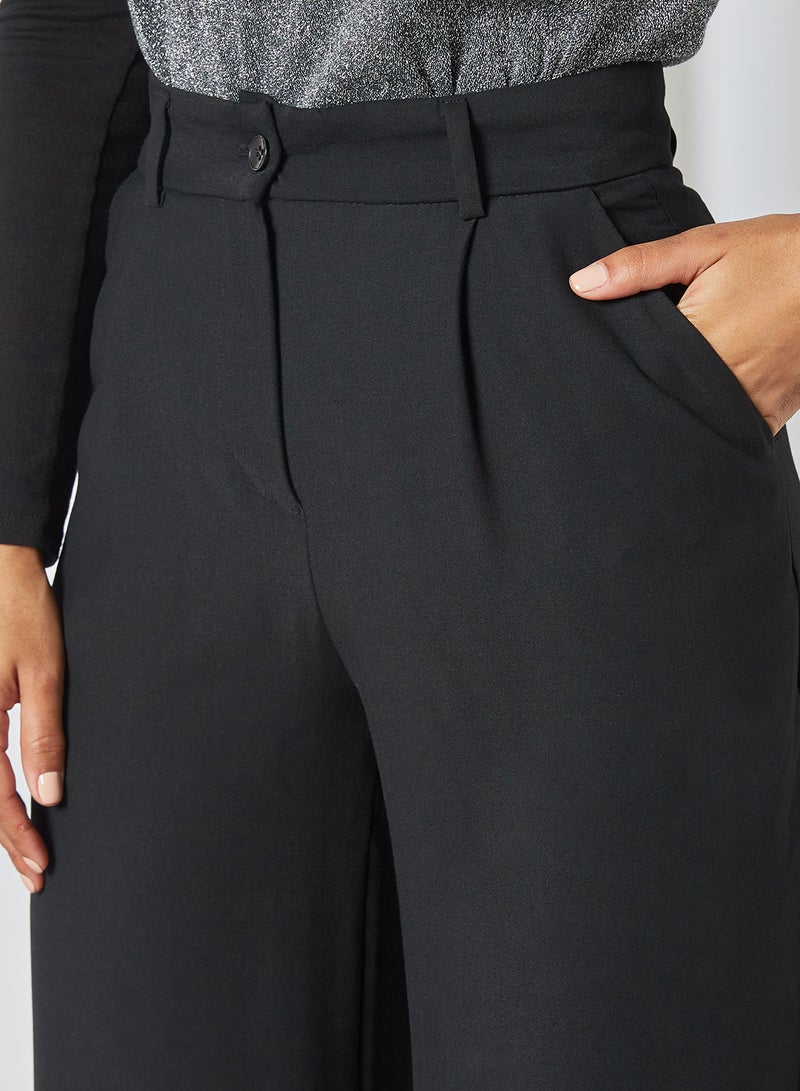 Wide Leg Pants Black