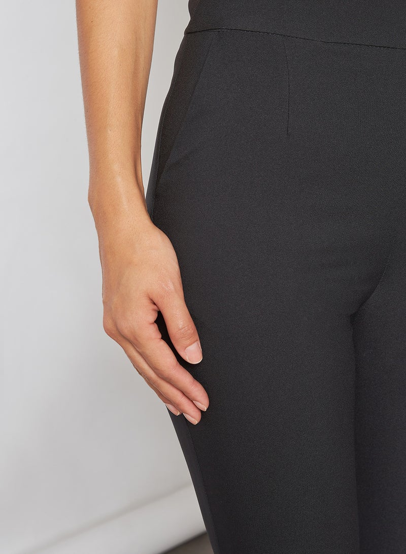 High Waist Pants Black