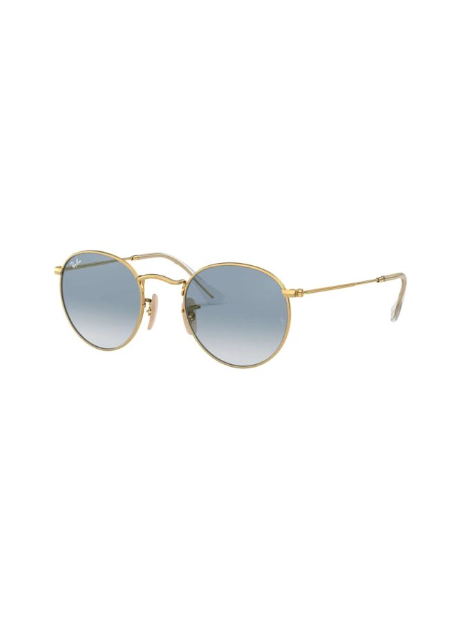 Women's Round Sunglasses - RB3447N-001/3F-50 - Lens Size: 50 mm - Gold