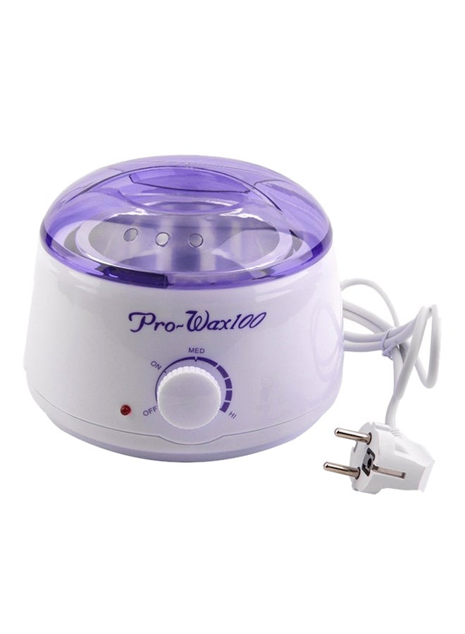 Professional Wax Heater White/Purple