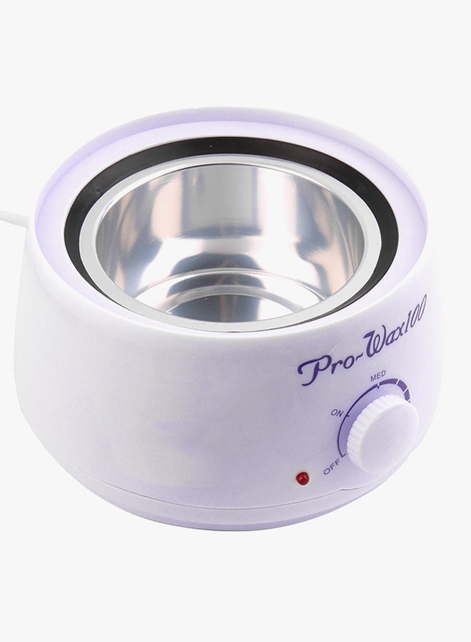 Professional Wax Heater White/Purple