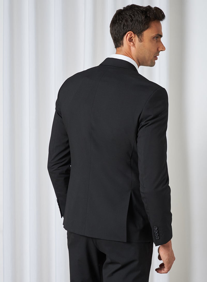 Slim Fit Blazer Black(C-N10)