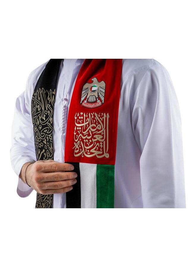 UAE National Day Scarf 2020-Straight Multicolour