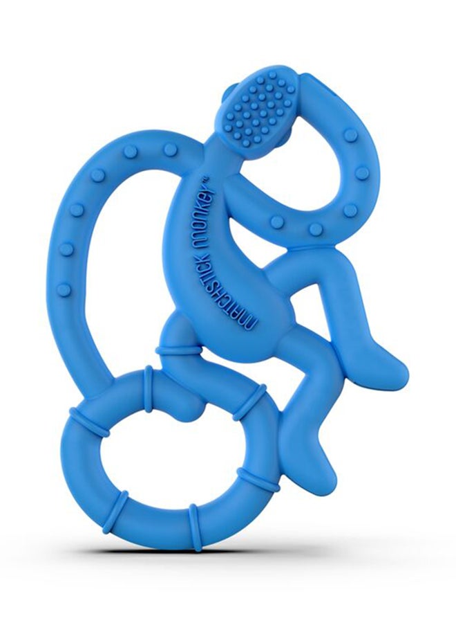 Mini Monkey Teether, 3+ M - Blue