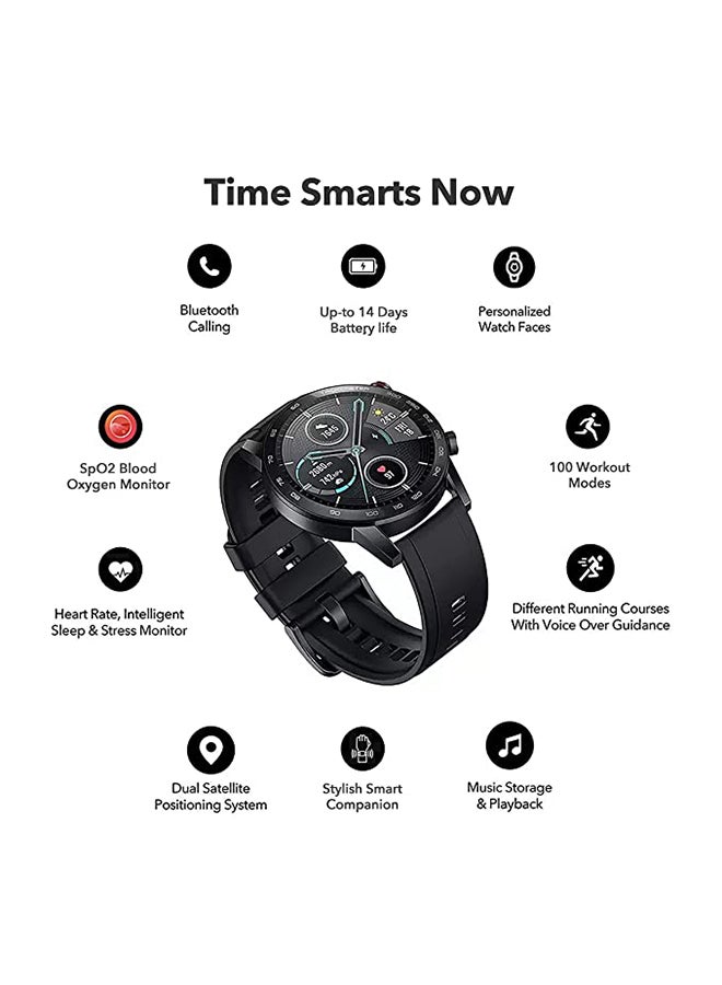 455 mAh Magic Watch 2 Charcoal Black