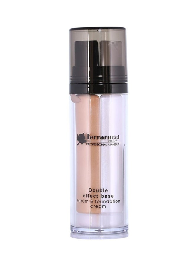 Double Effect Base Serum And Foundation Cream FDF02 White/Beige