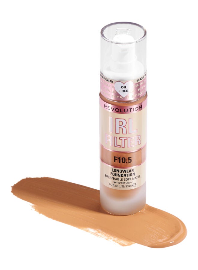 Revolution IRL Filter Longwear Foundation F10.5