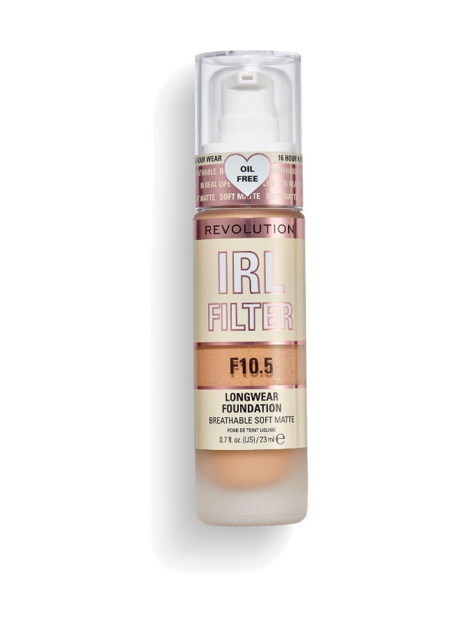 Revolution IRL Filter Longwear Foundation F10.5