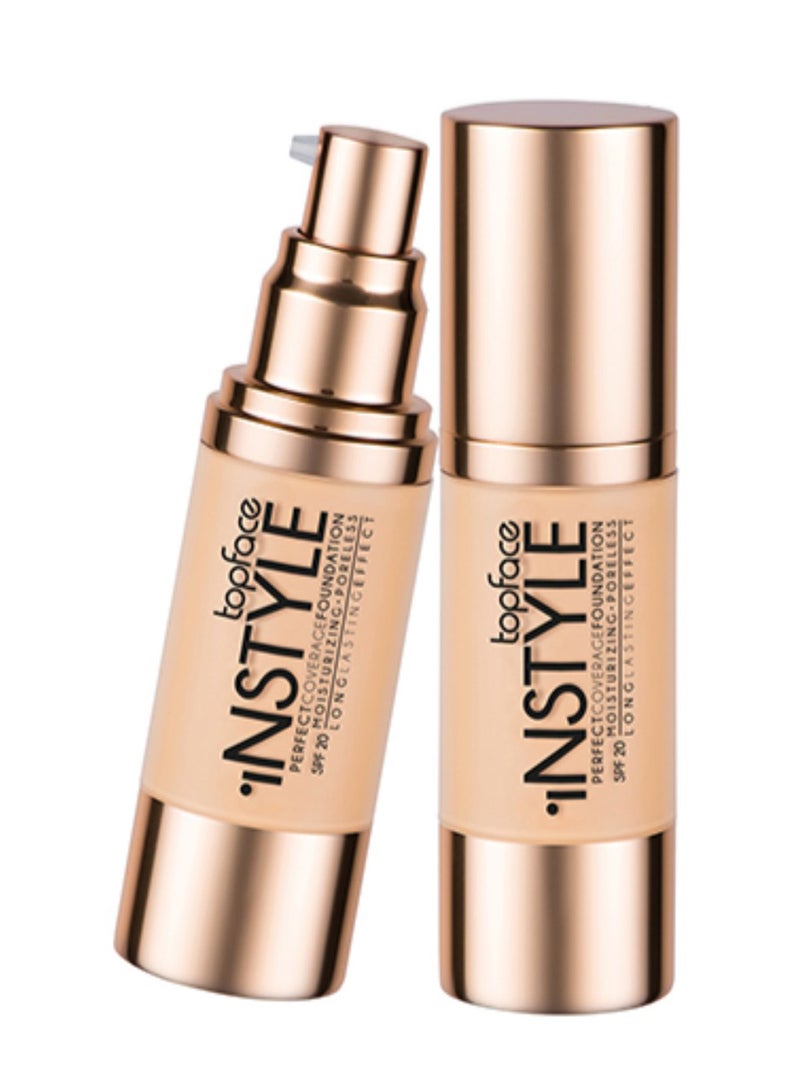 Instyle Perfect Coverage Foundation 05 Light Gold