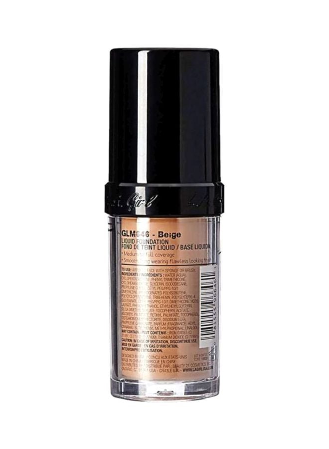 Pro Coverage HD Illuminating Liquid Foundation GLM646 Beige