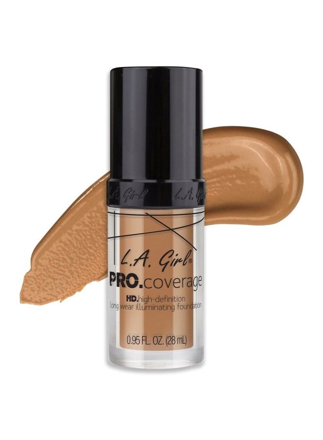 Pro Coverage HD Illuminating Liquid Foundation GLM646 Beige