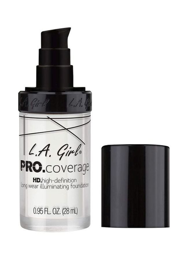 Pro Coverage HD Long Wear Illuminating Foundation GLM641 White