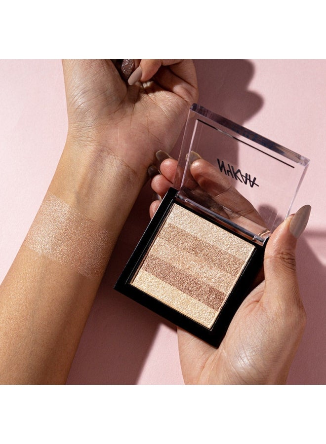 Glow Goals! Shimmer Brick Highlighter Palette Good Old Gold Good Old Gold