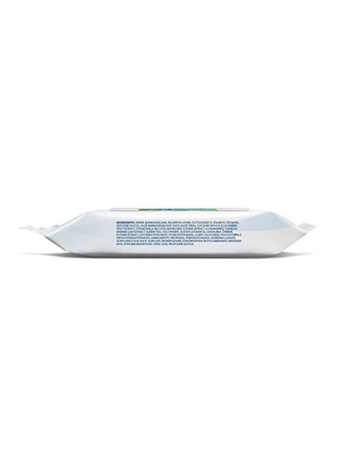 Pack Of 25 Gentle Makeup Removing Wipes White