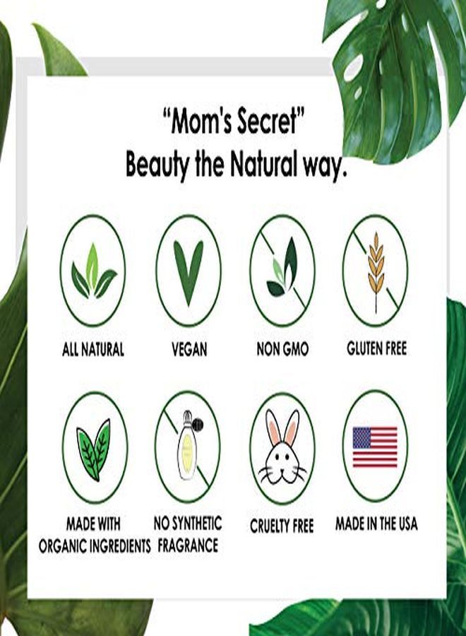 100% Natural Mascara Black, Organic, Vegan, Paraben & Gluten Free, Strengthens & Volumes, Stays On All Day, Made In The Usa, 0.25 Ounce