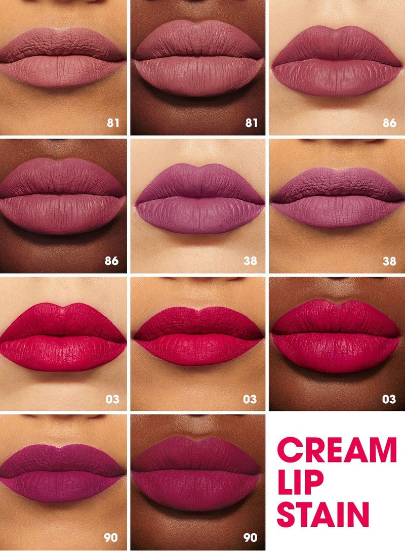 SEPHORA COLLECTION Cream Lip Stain Liquid Lipstick 23 Copper Blush 0.169 oz/ 5 mL