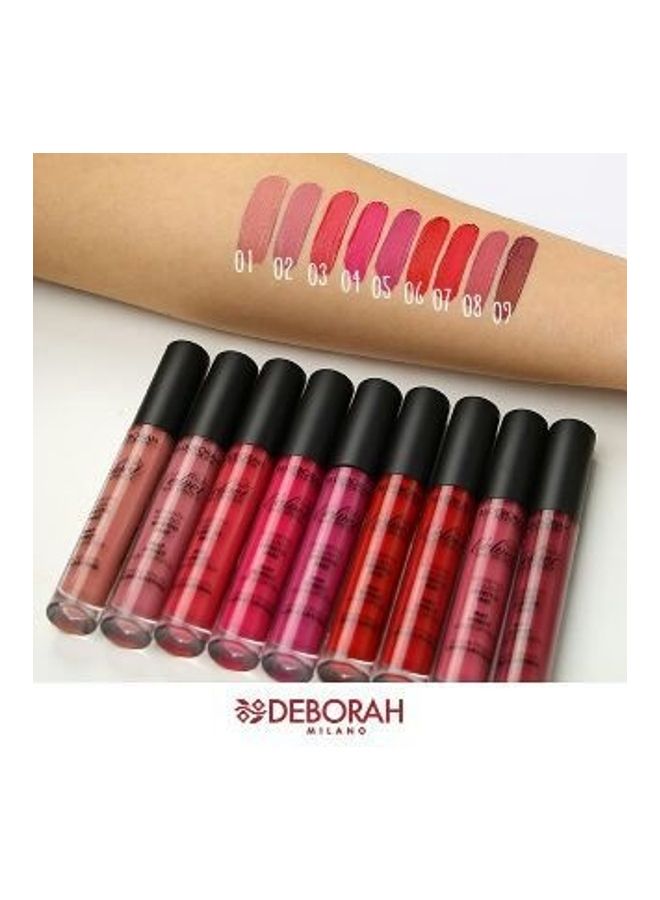 Fluid Velvet Mat Lipstick 02 Romantic Pink