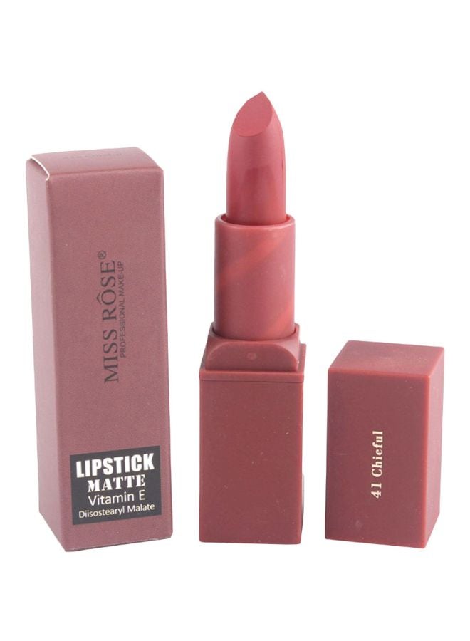 3-Piece Waterproof Matte Lipstick Set 41 Chicful