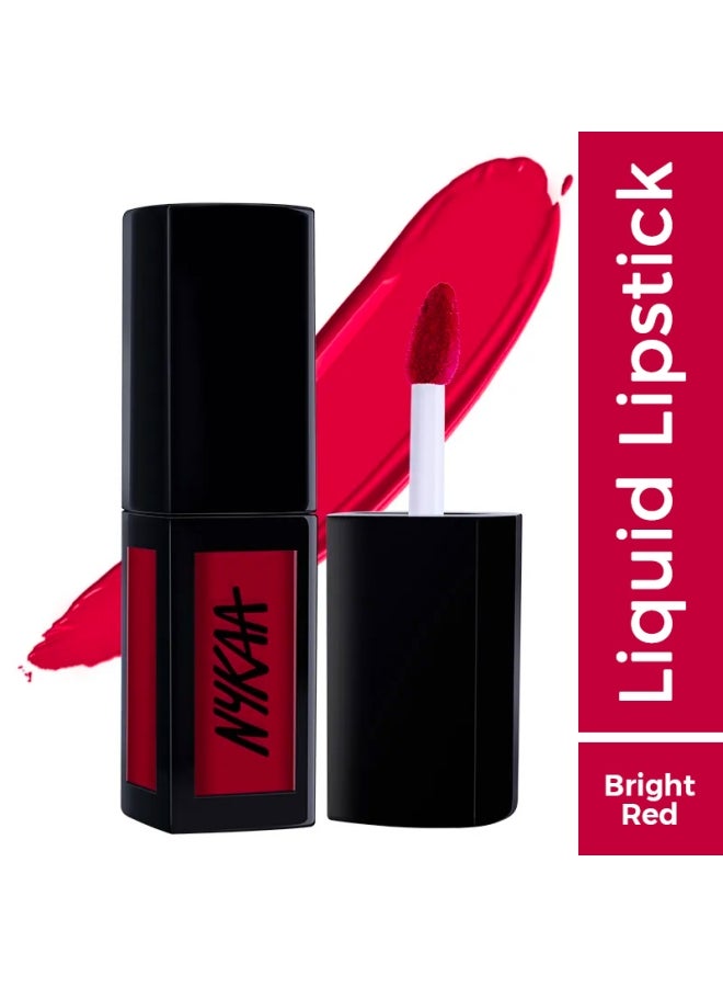 Matte To Last Red Liquid Lipstick Mishti 10
