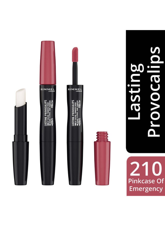 Lasting Provocalips Liquid Lipstick 210 Pinkcase Of Emergency