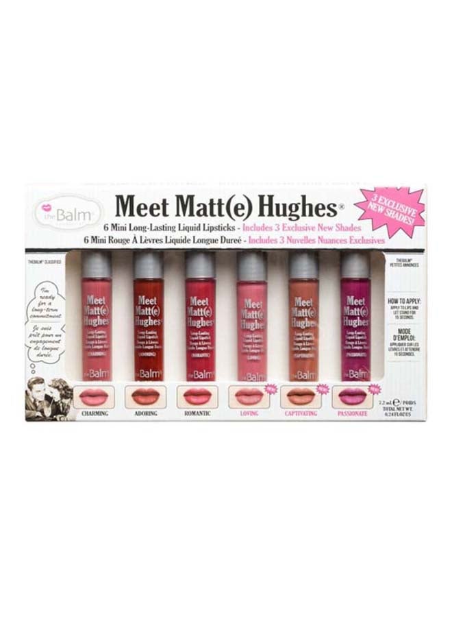 Meet Matt(e) Hughes Liquid Lipstick Set Multicolour